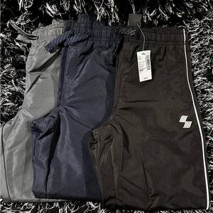 Boys Black Blue Grey Sports Sweat Pants